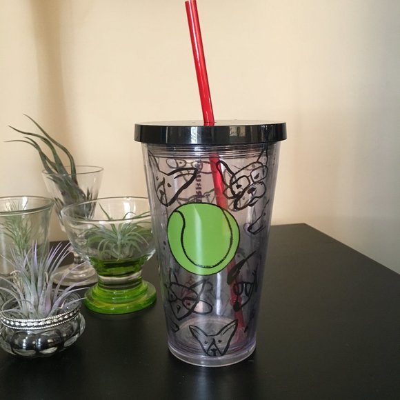 Limited Edition STARBUCKS 2014 Doodle Dogs Tumbler
